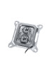 Водоблок для процессора IceMan Glass Water Block ARGB (ICE-GLS) -Silver