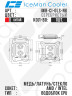 Водоблок для процессора IceMan Glass Water Block ARGB (ICE-GLS) -Silver