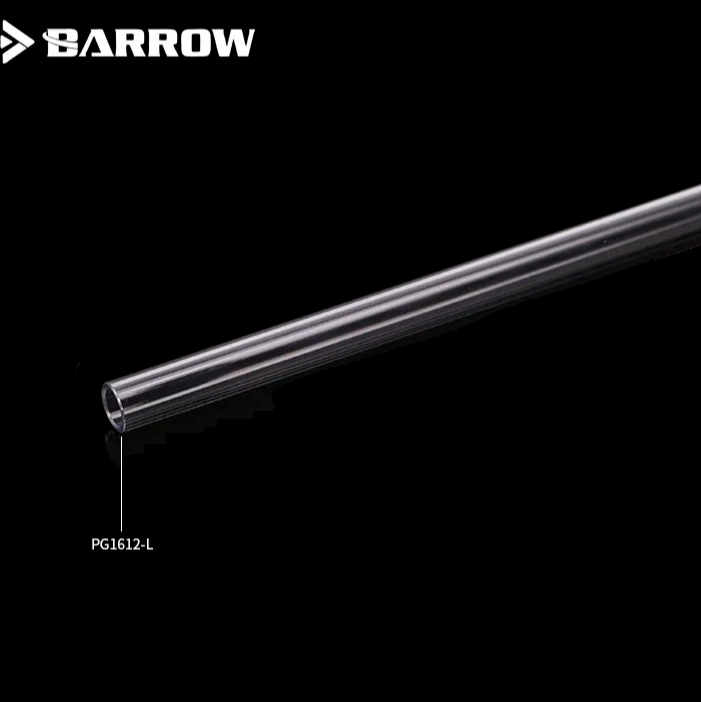 Пластиковая трубка Barrow 16*12 Normal temperature type PETG Tube(ID: 12MM, OD: 16MM, Length: 500MM) - Clear